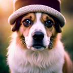 An image showcasing a diverse array of whimsical dog breeds, each adorned with unique accessories like hats and bows, inviting readers to explore the unexplored realms of dog naming