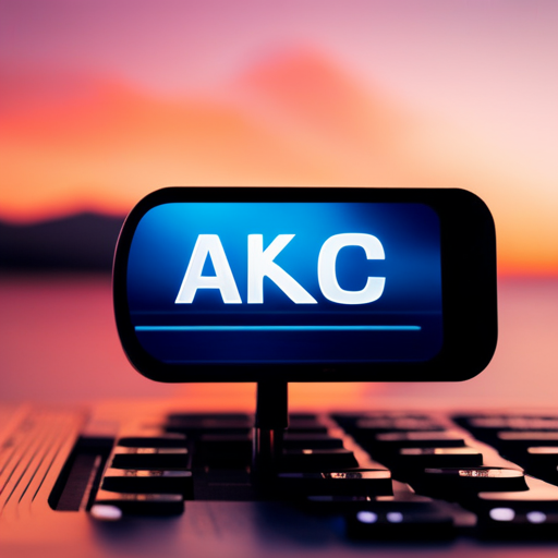 An image showcasing a close-up of a computer screen displaying the AKC Name Generator