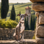 An image capturing a serene Italian countryside scene