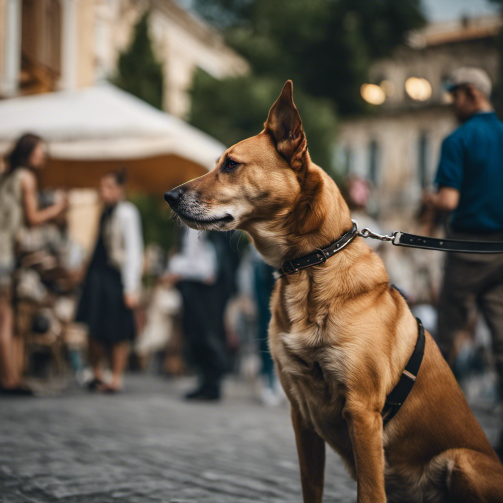 An image depicting an Italian dog command: 