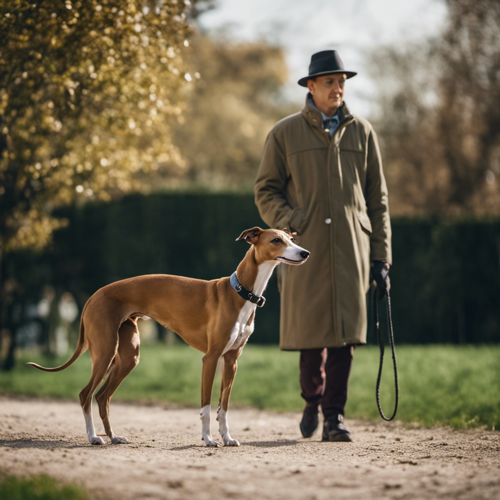 An image that captures the essence of Italian dog training with the command 