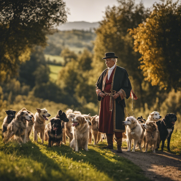 An image depicting a serene Italian countryside